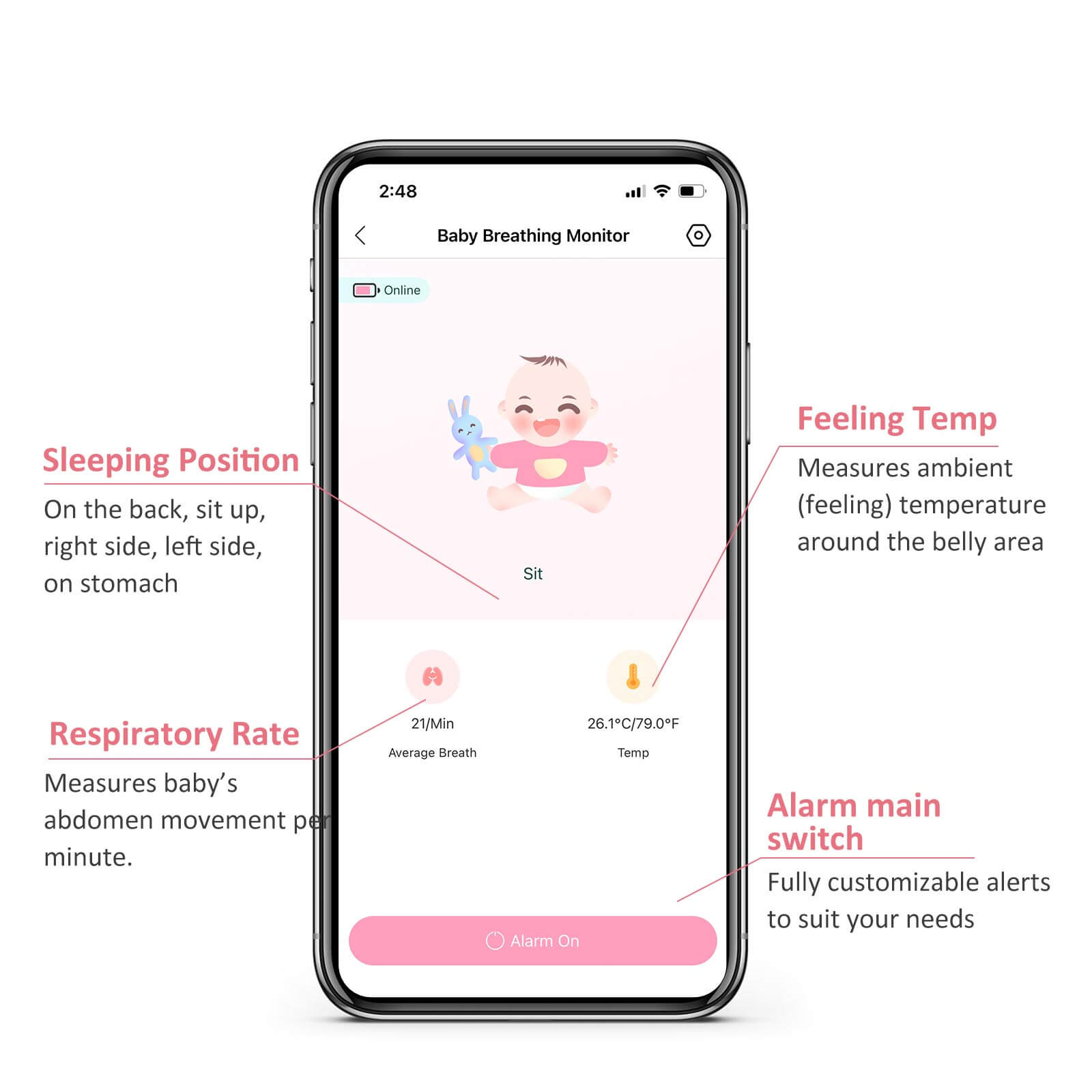 Baby sleep monitor shops app